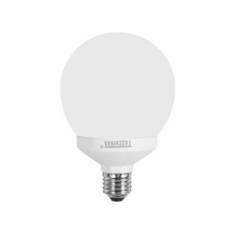 Image of Elettroferro - lampadina globo basso consumo risparmio energetico E27 20 watt luce gialla 2700K