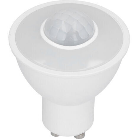 Lampadina GU10, 5W 500LM, sensore di movimento a infrarossi, LED, per soffitto, corridoio, AC 100-240V, luce bianca