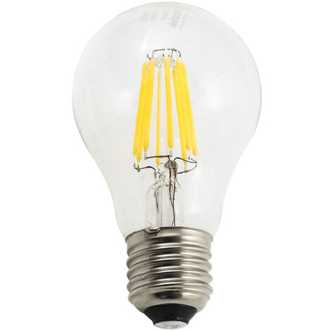 LAMPADINA LED E27 11W BULB A60 FILAMENTO EXTRA LUNGO DIMMERABILE BOT  LIGHTING SHOT