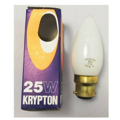 Lampadina Krypton Claude 68440 B22 25W