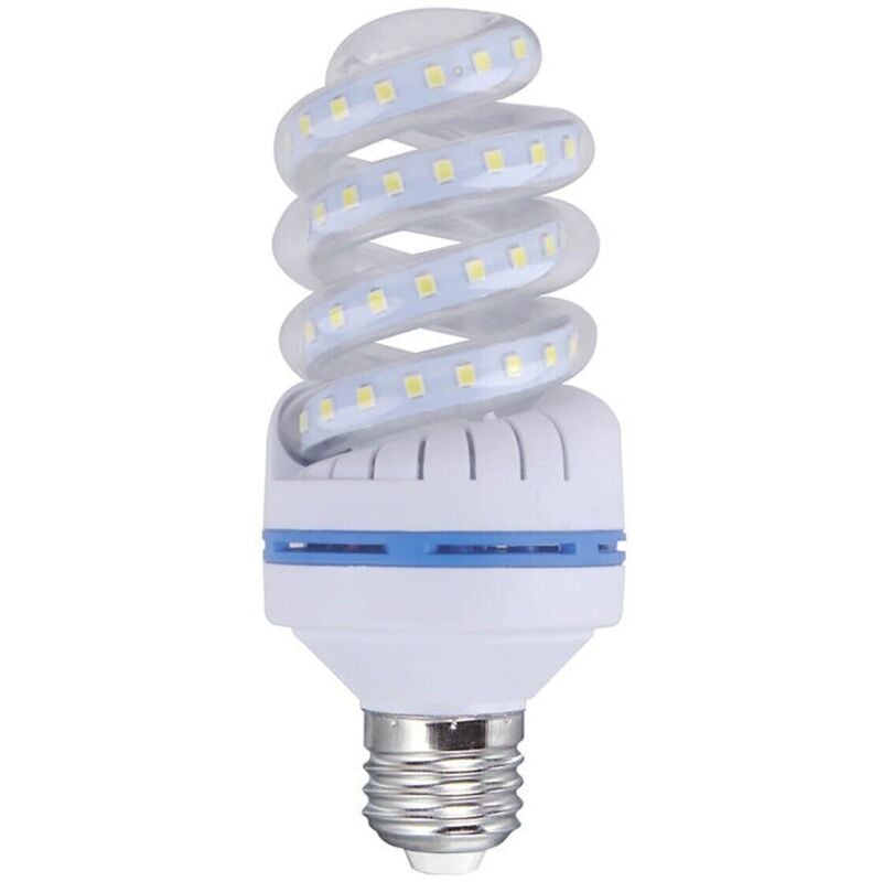 R&g - lampadina lampada a led smd 2835 20W watt E27 spirale basso consumo luce fredda