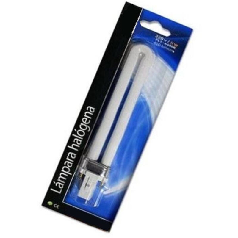 TrAdE Shop Traesio - Lampadina Lampada Alogena Pl1 11w 550 Lumens 6400 K Luce Fredda Per Interno -