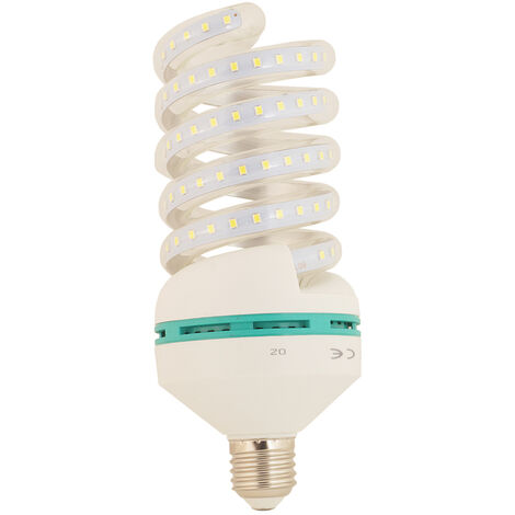 Lampadina led 18W smd luce FREDDA 6500k attacco E27 iris SPIRALE illuminazione