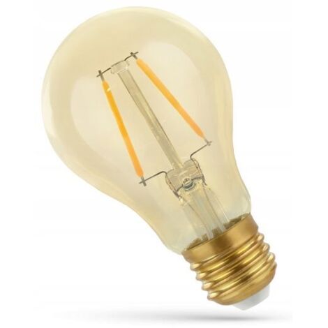 LAMPADINA LED 2W CALDA E27 230V WOJ+13062 EDISON