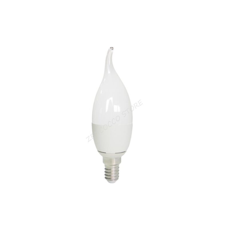 Image of Driwei - lampadina led per lampadari 6w Base E14 Fiamma 180gradi Bianca Opaca 6 - Bianco Naturale