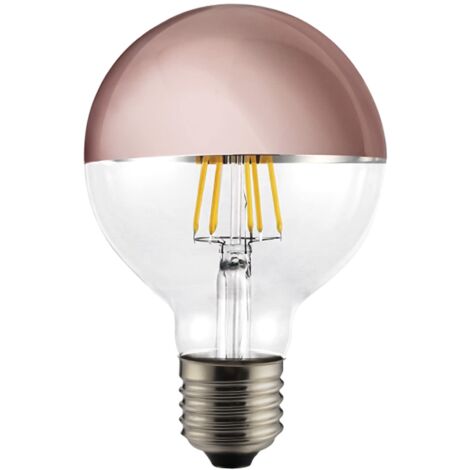 Lampadina LED 6W G125 Mezzo Specchio Rame