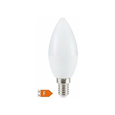 Osram Classic LED E14 Candela Filamento Chiara 4.8W 470lm - 827 Bianco  Molto Caldo, Dimmerabile - Sostitutiva 40W