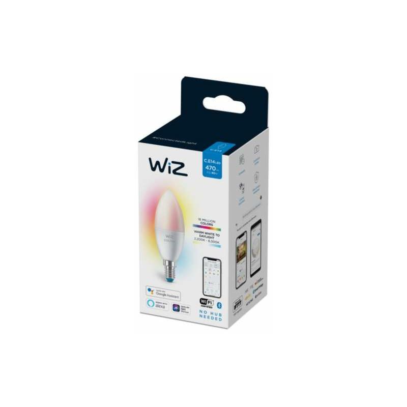 Lampadina led c37 Philips consumer 929002448821 37240500- e14 4,9w 2200-6500k- rgb-wiz