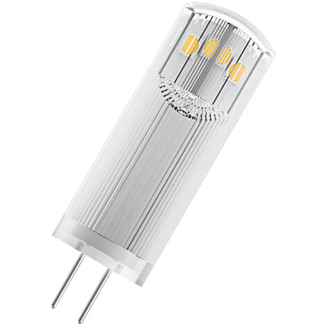 Lampadina LED a capsula G4, 1,8W, bianco caldo.