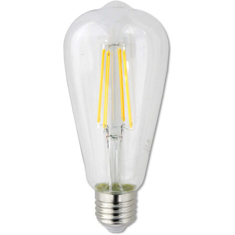 LAMPADA LED 6,5W BIANCO CALDO 220VAC - ATTACCO E27