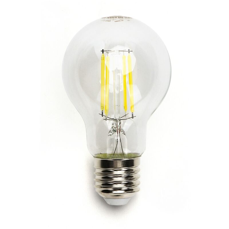 Lampadina Led a Filamento E27 A60 a bulbo 6W