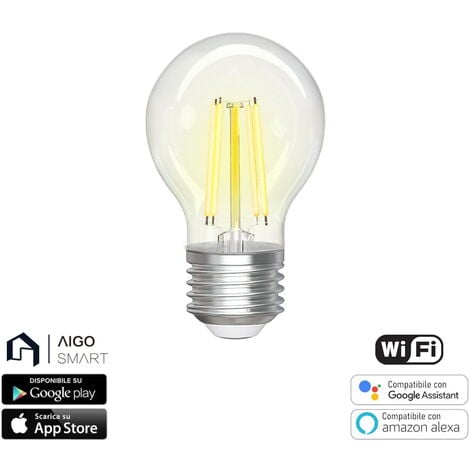 Lampadina LED SMART Wi-Fi GU10 5W 300 lm RGBW Regolabile - Ledkia