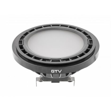 Lampadina LED A-G AR111 G53 12V DC 12,5W WW 120° nera GTV