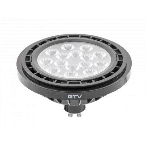 Lampadina LED A-G ES111 GU10 12,5W WW 40° nera GTV