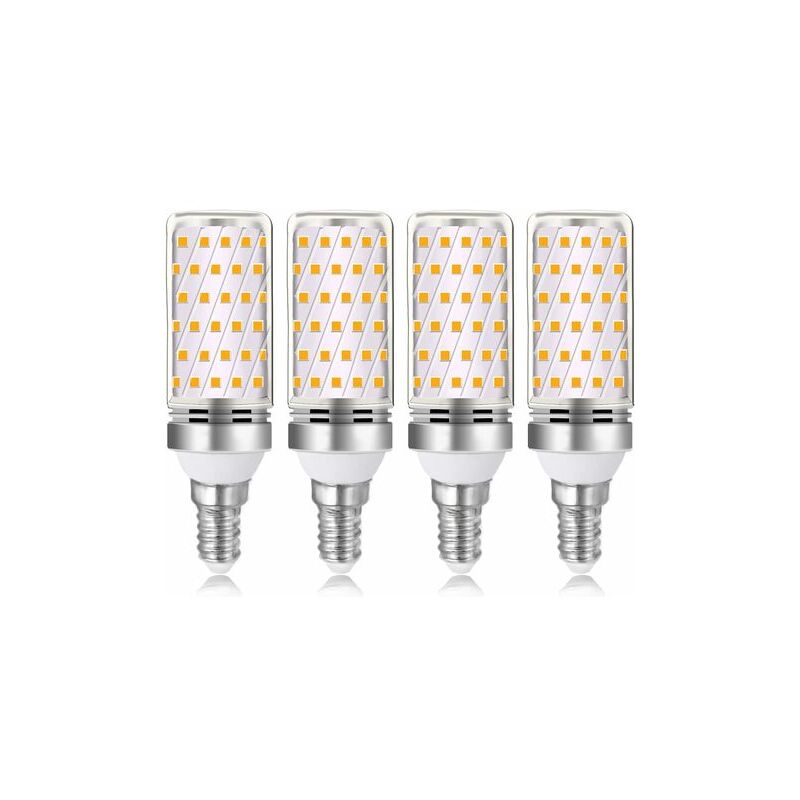 Image of Lampadina LED a mais E14 16W Bianco caldo 3000K, 1600LM, Equivalente alogena E14 120W, CA 230V, Non dimmerabile, Lampada LED a mais E14 con base