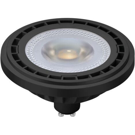 Lampadina LED AR111 GU10 6W nera 4000K 450lm Eko-Light