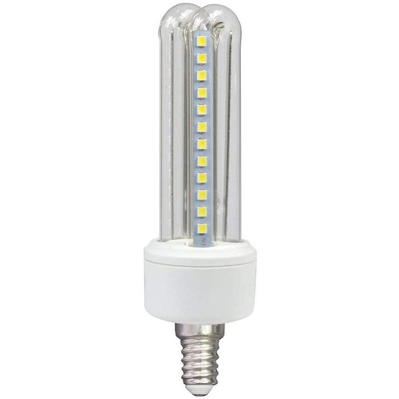 Image of Vetrineinrete - Lampadina led attacco E14 12 watt luce bianca fredda 6500k illuminazione luci