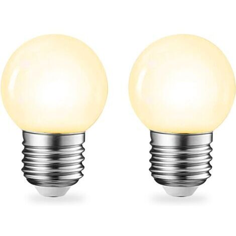 Lampadina LED - Attacco E27 3W, luce bianca 6500K - Adatta per lampade da tavolo, lampade a sospensione, ecc. - 1 pezzo