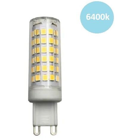 Lampadina led attacco G9 7w 75D luce bianca fredda naturale calda alta luminosità  fredda bianca 6500k