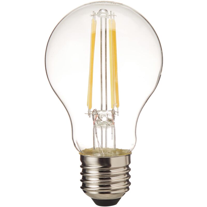 Image of Lampadina led, base E27, bianco frossodo (4000K), filamento chiaro, forma di lampadina, sostituzione della lampadina convenzionale 75W, confezione da 1