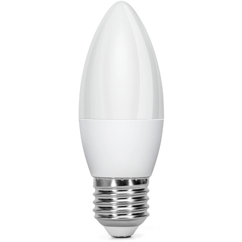 Lampadina Led E27 C35 a candela 9W Bianco freddo