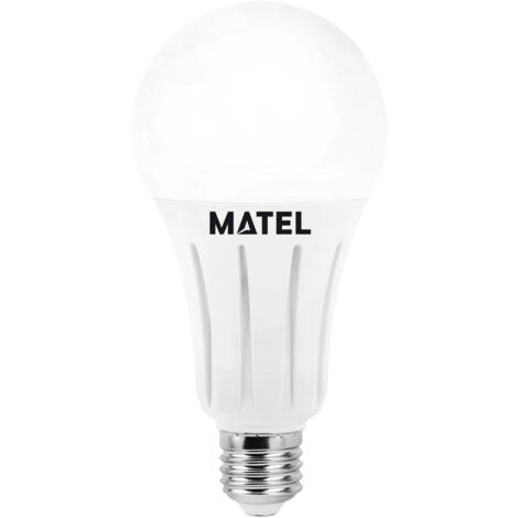 Lampadina LED calda standard matel e27 in alluminio 24w