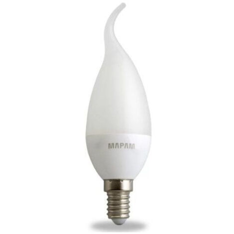 Lampadina Led Candela Opaca E14 5 Watt Natural Luce 4500k Alta Qualité 00401