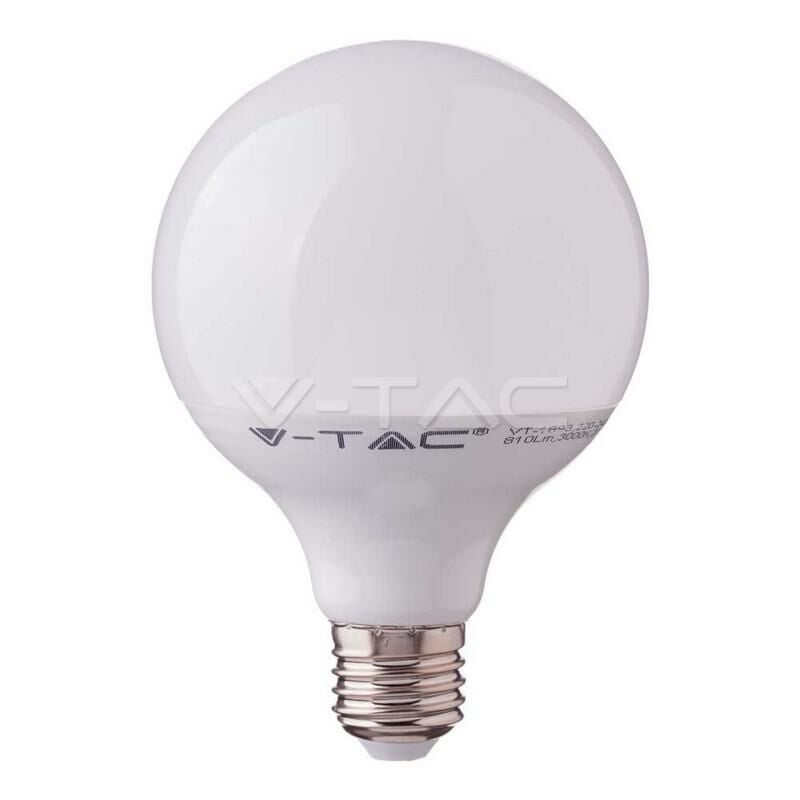 Image of LED LAMPADINA - SAMSUNG CHIP 17W E27 G120 PLASTIC 3000K - Luce CALDA