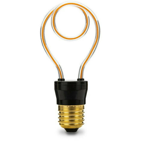 lampadina led decorativa "doppia spirale" 240 lm, e27