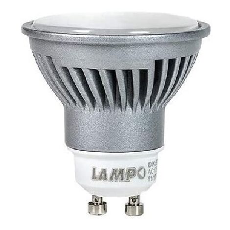 Lampadina Led Dicroica 4W-230V Illuminazione Salva Blackout 4000K Luce Naturale