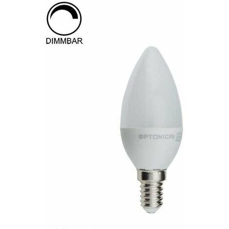 Set di 10 lampadine a LED E14 4W COG dimmerabile bianco caldo