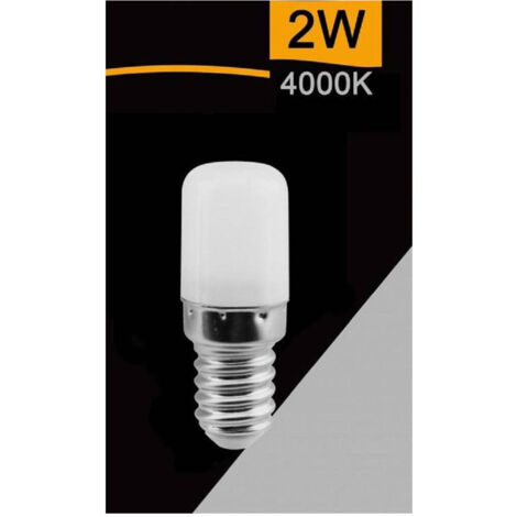 Lampadina Led E14 2watt Luce 4000k 6500k 3000k Per Frigorifero Sparac-e14-2w-0s2