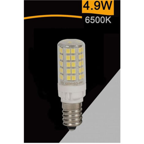 Lampadina Led E14 4.9w 600lm Tubolare Luce 3000k 6500k 4000k Sparac-e14-4.9w-ce2