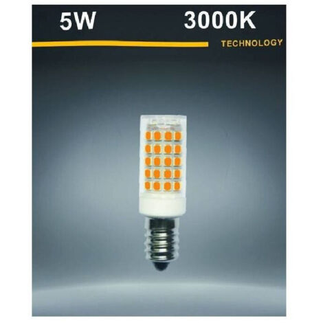 Lampadina Led E14 5 Watt Toni Di Luce Calda 3000k Fredda 6500k Naturale 4000k