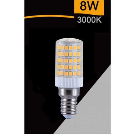 Lampadina Led E14 8w 880lm Tubolare Luce Fredda Calda Naturale Sparac-e14-8w-ce1