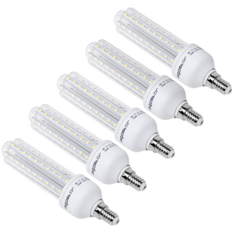 Lampadina Led E14 a tubo a U 12W Bianco freddo 6400K Aigostar