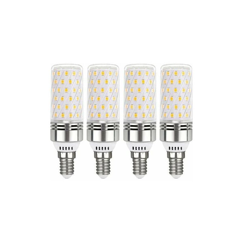 Image of Lampadina led E14 bianco freddo, 12 w equivalenti a 100 w a incandescenza, Lampadine led 6000 k, Base a vite Edison E14, Angolo del fascio di 360°,