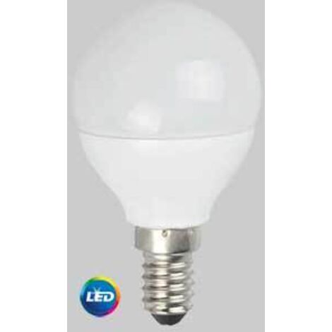 Lampadina LED E14 G45 da 6W equivalenti a 48W - Day White 6000K