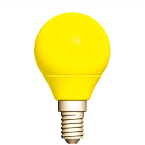 Lampadina led E14 luce gialla 4W lampadina mini globo per decorazioni