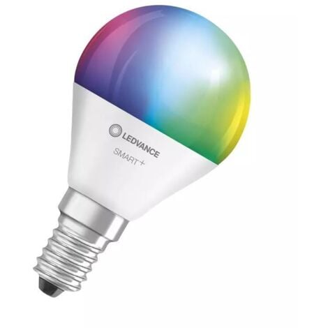 Lampadina LED E14 Smart 4.9W 470 lm P46 Wi-Fi RGBW SMART+ LEDVANCE RGBWW
