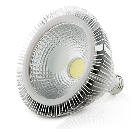 Lampadina LED Goccia E27 15W luce calda 3000K ECOMAN vetro ghiaccio per uso  professionale