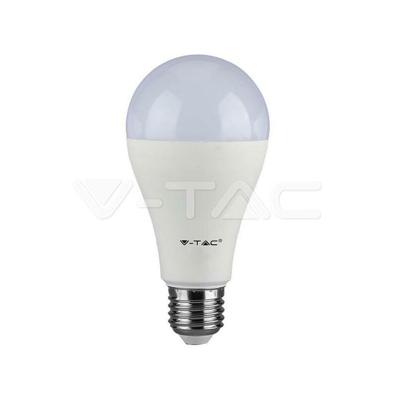 Image of V-tac - led lampadina 15W E27 A60 thermoplastica 6500K 3PCS/BLISTER pack - Luce fredda