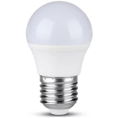 Lampadina Led E27 220v Bulbo Grande Globetto G45 4w Bianco Fred Vt1830