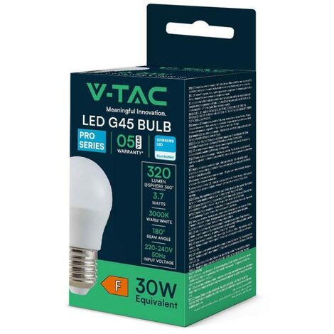 Lampada LED E27 30W Luce calda Beghelli 56860, 3000°K, 2500 Lumen, Resa 200W,  Goccia