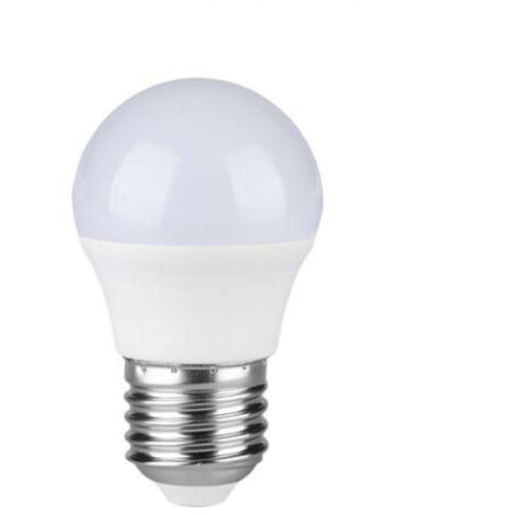 LAMPADINA LED E27 4.5W BULB G45 MINIGLOBO SMD CHIP SAMSUNG Bianco Freddo