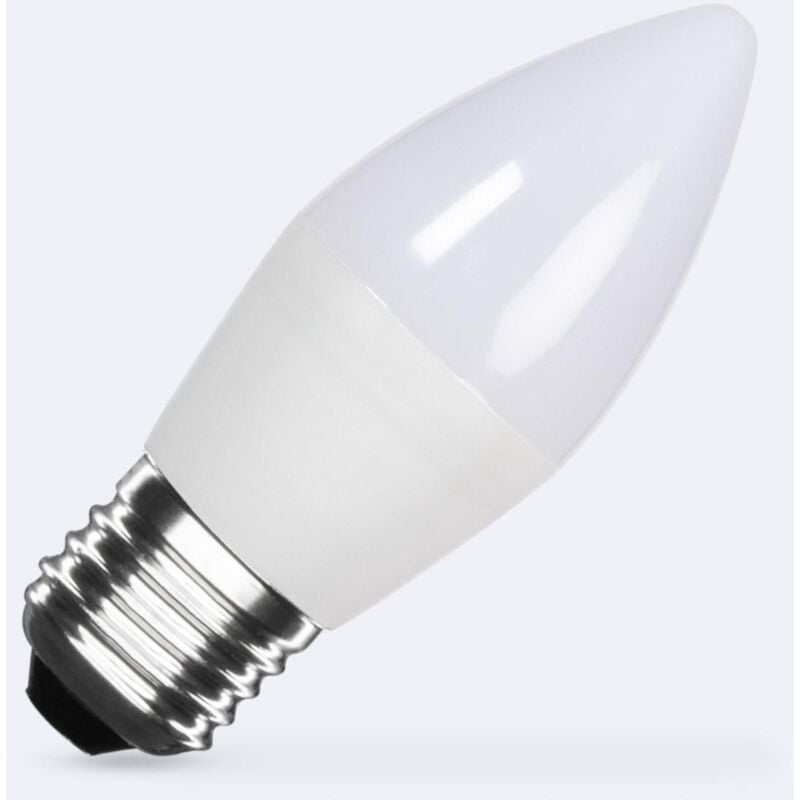 Lampadina led E27 5W 430lm C37 Bianco Freddo 6500K...