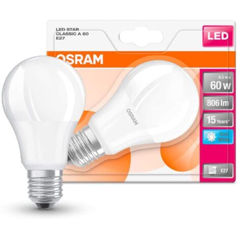 Lampadina LED E27 8,5W (60W) - Bianco Neutral 4000K