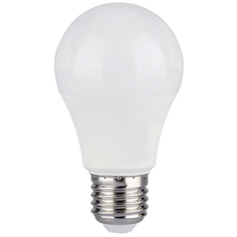 Lampadina LED E27 8.5W A60 RF con Telecomando 24 Tasti RGB + 3000K - V-Tac