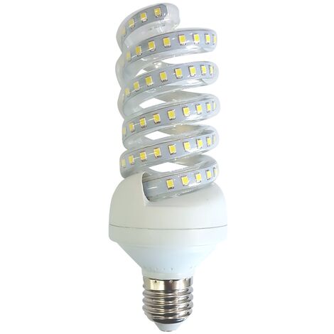 Lampadina Led E27 a tubo a spirale 18W Bianco neutro 4000K Aigostar