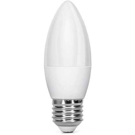Lampadina Led E27 C35 a candela 3W Bianco freddo 6400K Aigostar